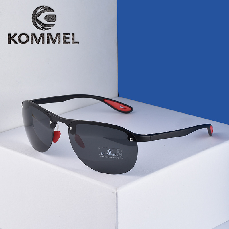 Kommel 2021 new sunglasses men's polarized sunglasses drive the driving trend of night vision drivers