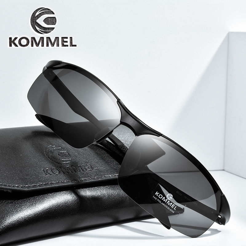 Kommel aluminum magnesium polarized sunglasses men driving special glasses sunglasses male tide new driving comfortable anti-UV