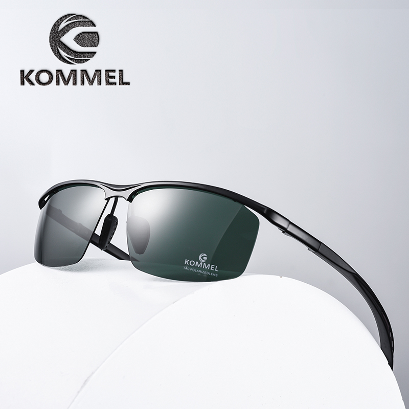 Kommel Polarized Sunglasses Men Drive Speculation Sunglasses Boy Tide Glasses Driving Special Anti-UV