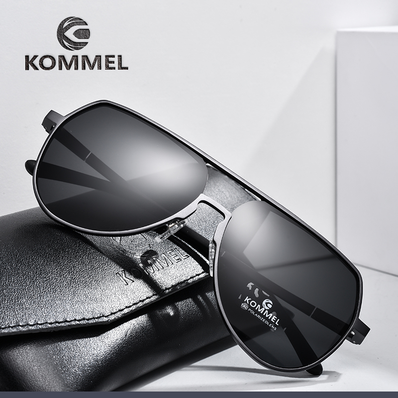 Germany Kommel polarized sunglasses Men's driver mirror sunglasses glasses Men's tide day and night dual-use driving dedicated