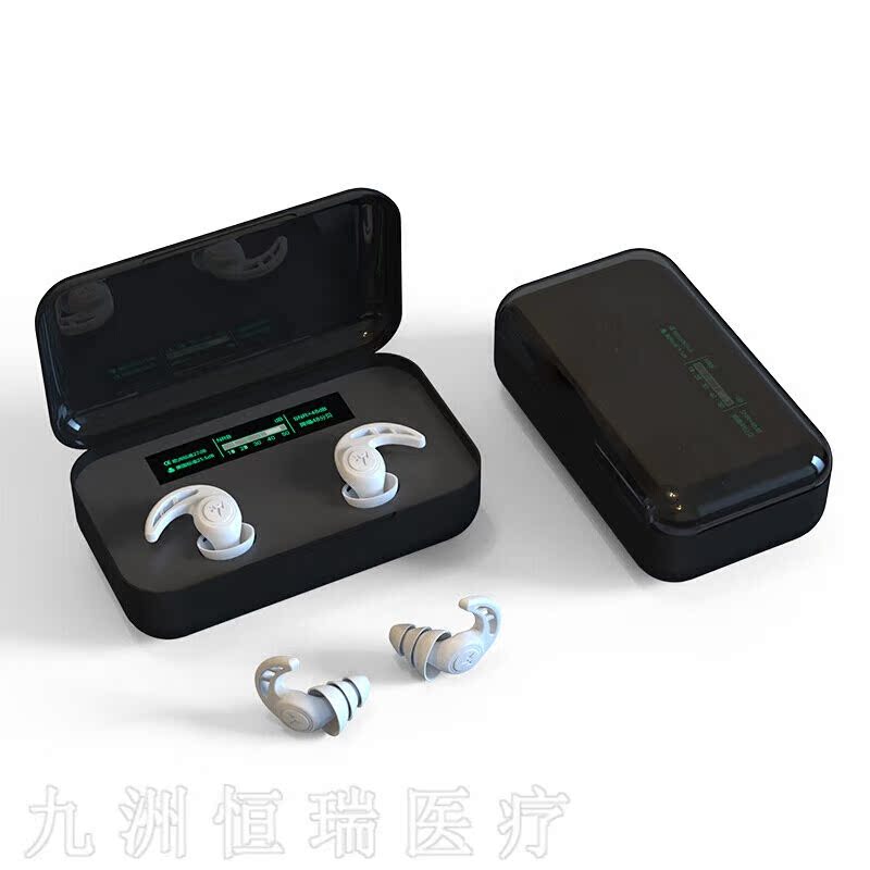 Earplugs Anti-noise Soundproof Sleep Sleep Industry Dormitory Noise Reduction Anti-Noise Mute Artifact Student Sweeping Wing Black-Universal)