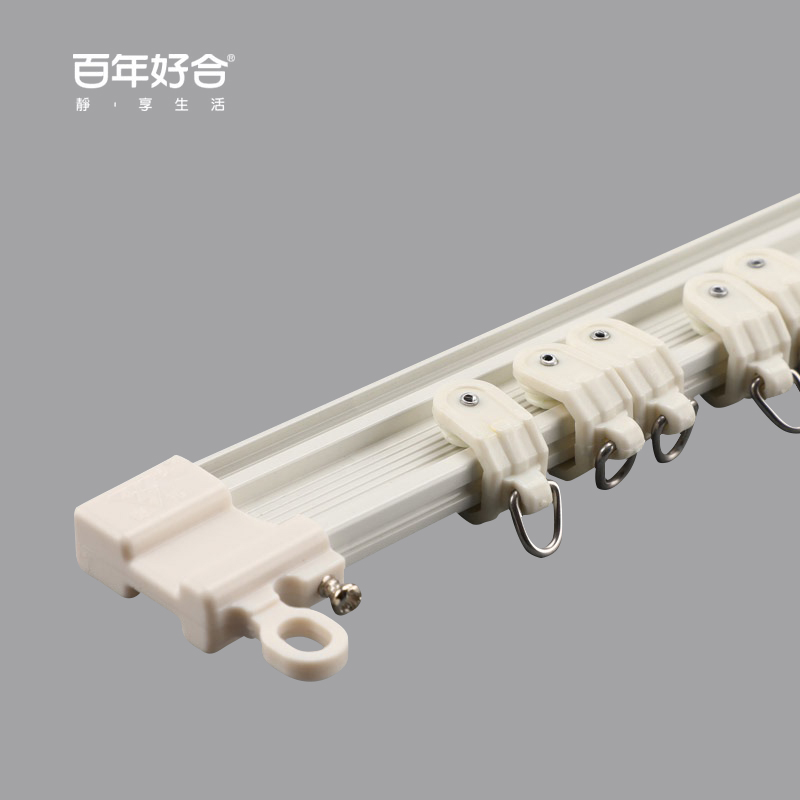 Crowdworsted WL75 bendable rail aluminium alloy bends rail floating windows U type slide rail side mounted top