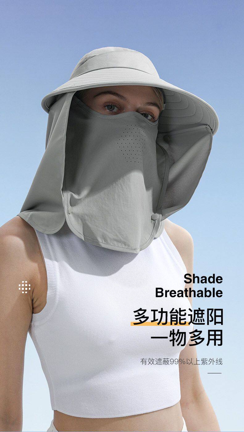 【中国直邮】 GoloveJoy 防晒遮阳帽 粉色一顶