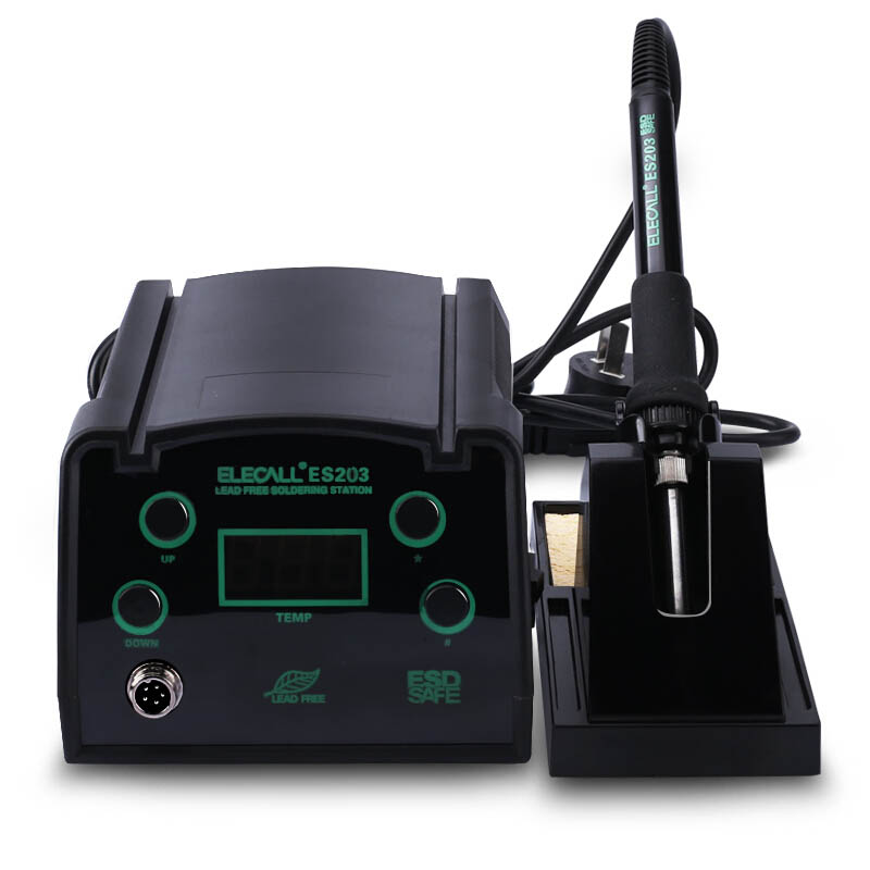 Eleco ES203 high power high frequency welding table Digital display temperature regulating eddy current welding table constant temperature electric soldering iron Soldering iron