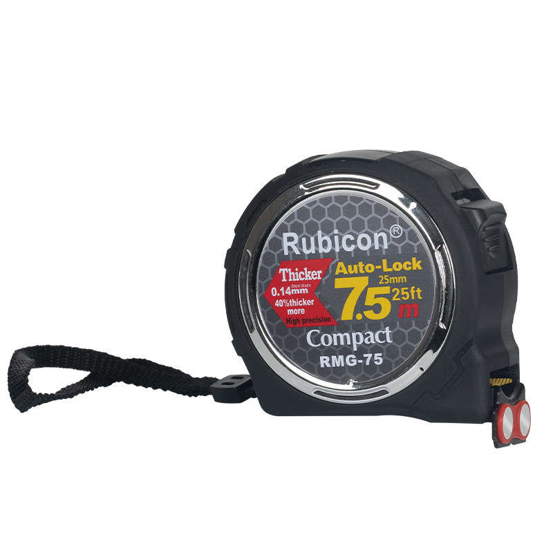 Imported Robin Hood Tape Measure, Metric and Imperial, Self-Locking, with Strong Magnetic Head, High-Precision Measuring Steel Tape Measure Rmg-50