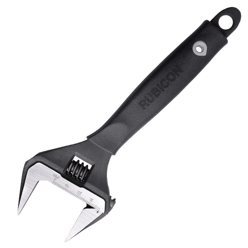 Robin Hood Rbv-012/010/008 Imported Large-Mouth Adjustable Wrench, Flexible Wrench, Open-End Wrench with Non-Slip Handle
