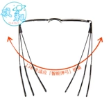 Сверхлегкий комфортный портативный импортный держатель для ручек подходит для мужчин и женщин, очки, Германия