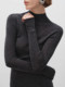 French Half-High Collar Wool Knitwear for Women in Autumn and Winter, High-End Tight-Fitting Inner Knitwear, Elegant and Slimming Bottoming Top