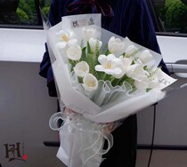 Valentines Day tulip bouquet birthday to girlfriends best friend Flowers flowers Express Putian Quanzhou Xiamen Fuzhou