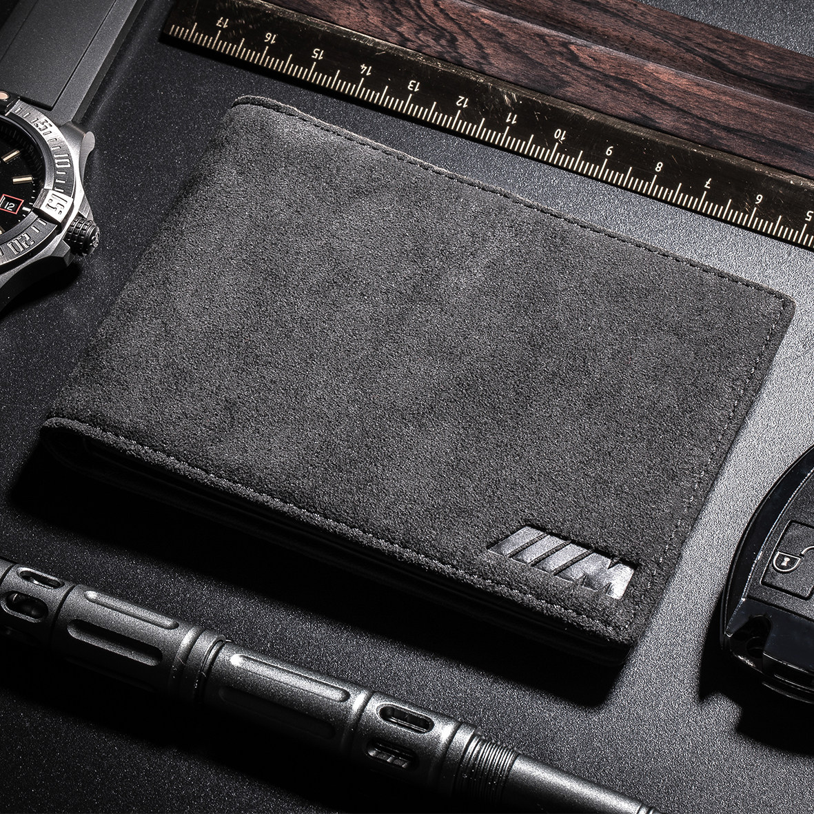 Alcantara flip fur leather driver's license holster male 2-in-1 multi-purpose motor vehicle driver's license driving license book