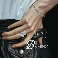 Bvminc GF flower ring