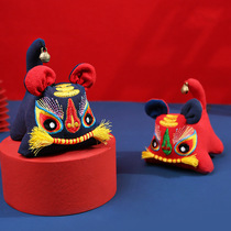 Cloth Tiger Folk Handicraft Home Furnishing Paparazzi Wool Suede Toy Sheng Tiger Creative Doll Pendant Gift