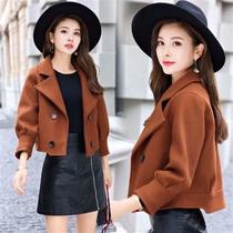 High-grade 2020 short woolen coat Womens Spring and Autumn New Korean version of small short womens coat Joker jacket