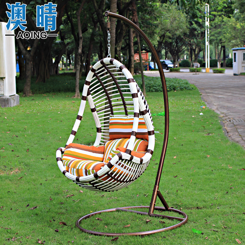 Rocking chair swing hanging basket chair indoor home bird's nest hanging chair balcony lazy ins net red hanging chair swinging swing Nordic