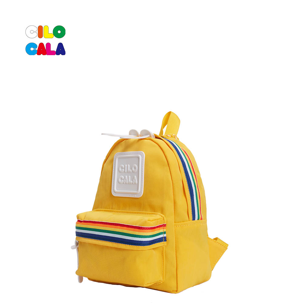 Japan CILOCALAA Chauffins Teenage Hearts Rainbow Double Shoulder Bag Han Edition Student School Bag Light Commute SHOULDER BAG