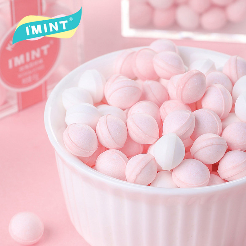 Net red kissing candy dating fragrant body candy wedding boxed long-lasting breath rose fragrance fresh breath pill