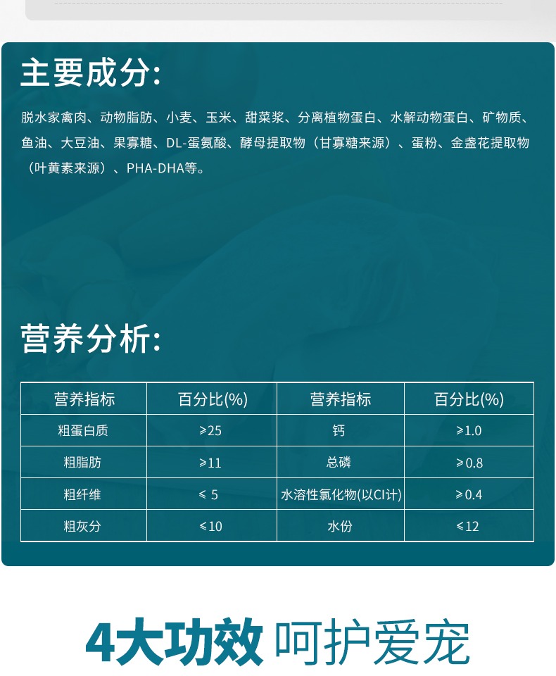 Chó con lông nhím 10kg Teddy Keji Bomeibi Xiong Jinmao Keji phổ biến chó con thức ăn 20 kg - Chó Staples hạt anf