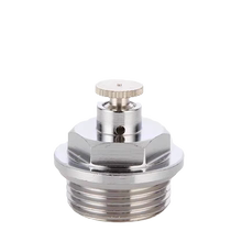 Radiator household exhaust valve plug brass manual exhaust vent plug floor heating drain valve 4 6 minutes 1 inch