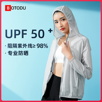  Sunscreen clothes womens summer thin 2021 new cardigan skin windbreaker ultra-thin breathable anti-ultraviolet ice silk jacket