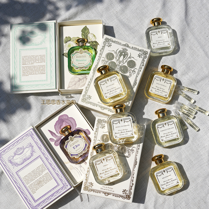 Smn Pupuli Monastery Rose Tuscany Tobacco Freesia Iris Pomegranate Florence Perfume Sample