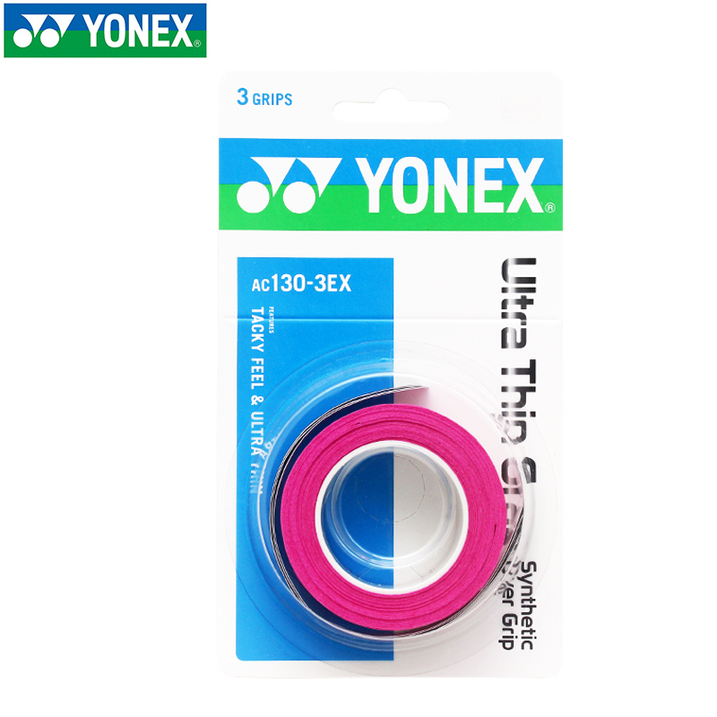 YONEX Yunieks yy badminton racket hand gum AC130 handle wound with non-slip suction sweat with strap