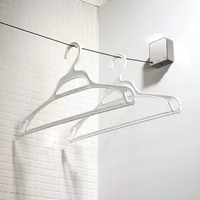 KAWAJUN stainless steel invisible clothesline balcony Clothes Clothes Clothes Clothes rope indoor clothes hangers telescopic clothes rope