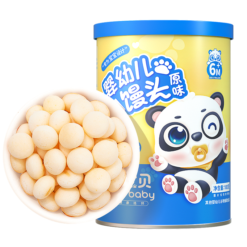 不二宝贝6月+奶香小馒