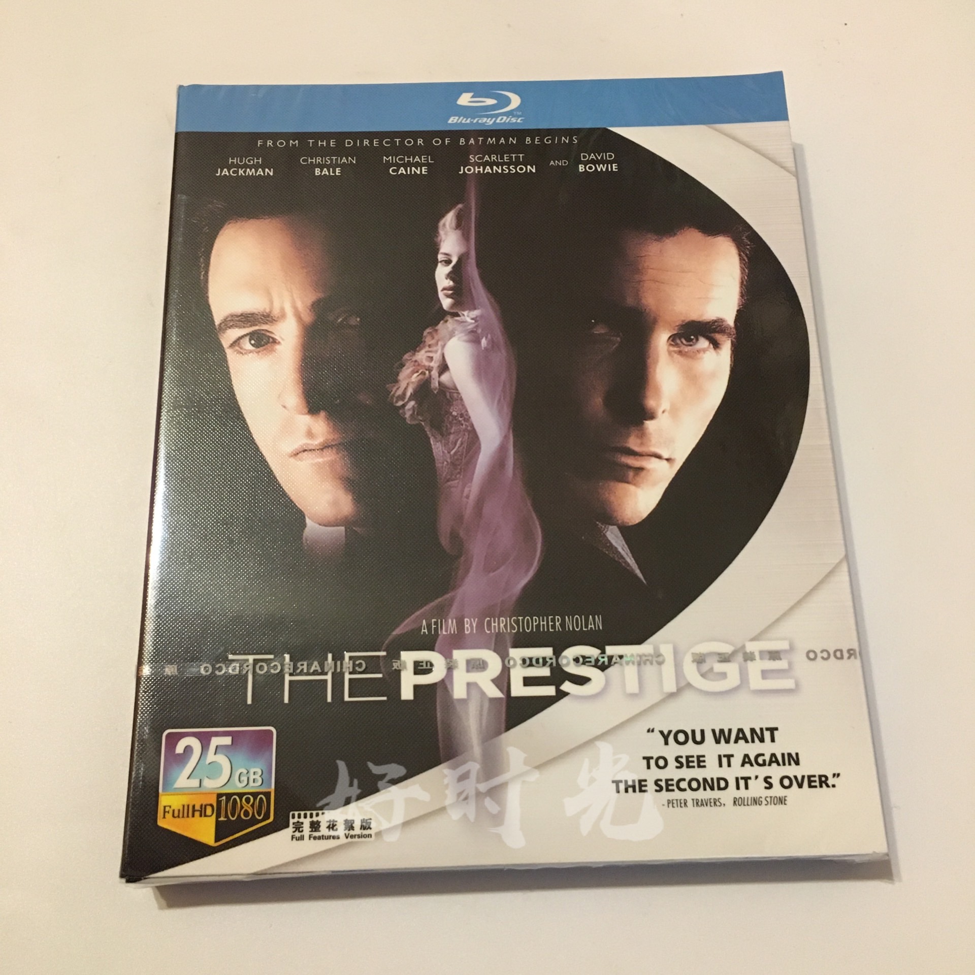 Nolan Director Movie Deadly Magic Death Magic Blue CD BD Suspense Thriller 1080P Ultra Clear Box Dress