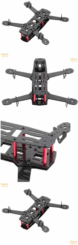 QAV250 Rack Máy bay RC siêu bền bằng sợi carbon siêu bền thông qua điều khiển từ xa máy bay không người lái - Mô hình máy bay / Xe & mô hình tàu / Người lính mô hình / Drone mô hình xe tăng kim loại