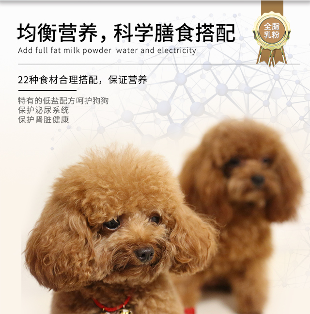 Long Shi sữa bánh thức ăn cho chó 500g chó con chó con 1 kg tải nhỏ Teddy Labrador Golden Retriever 1-3 tháng - Chó Staples thức ăn cho cún