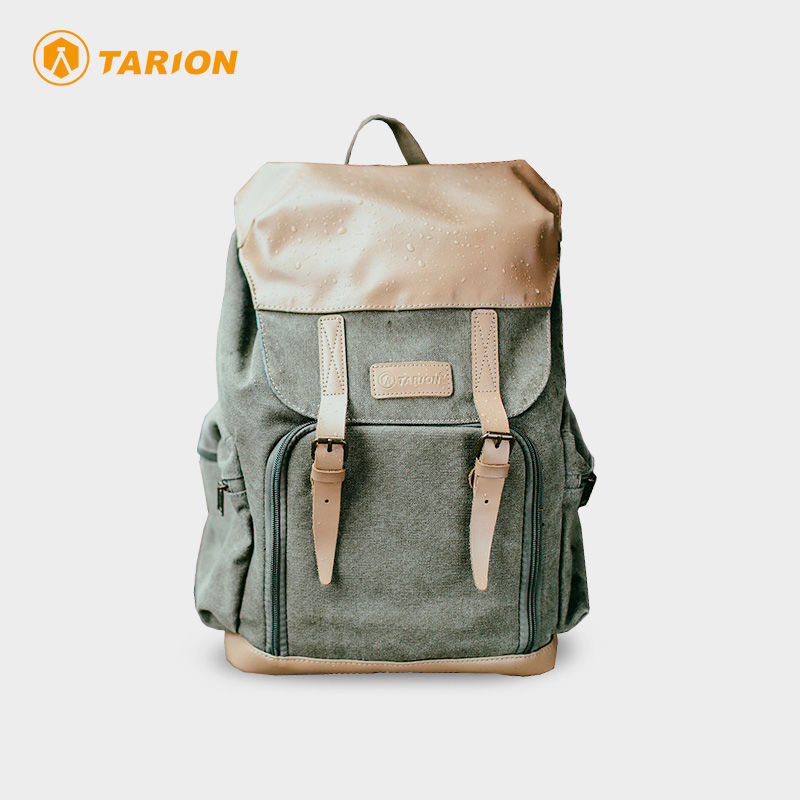 TARION German camera bag shoulder multifunctional digital Canon SLR backpack retro canvas micro single camera bag