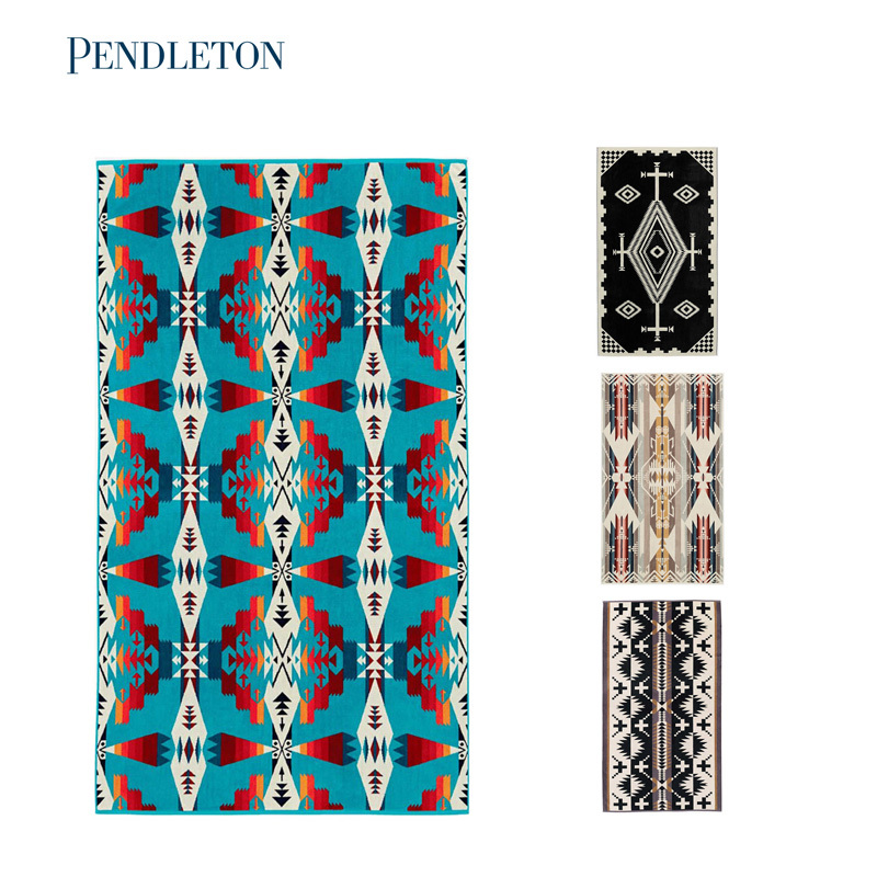 American Pendleton Pure Cotton Jacquard Bath Towel Spa Bath Towel Swimming Camping Absorbent Bath Towel Large Towel American Pendleton Pure Cotton Jacquard Bath Towel Spa Bath Towel Swimming Camping Absorbent Bath Towel Large Towel