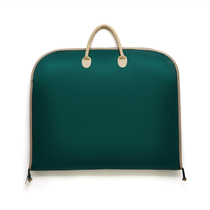 New products of the season light luxury green cloth of Oxford almond leather hand-held handheld hanging bag suit