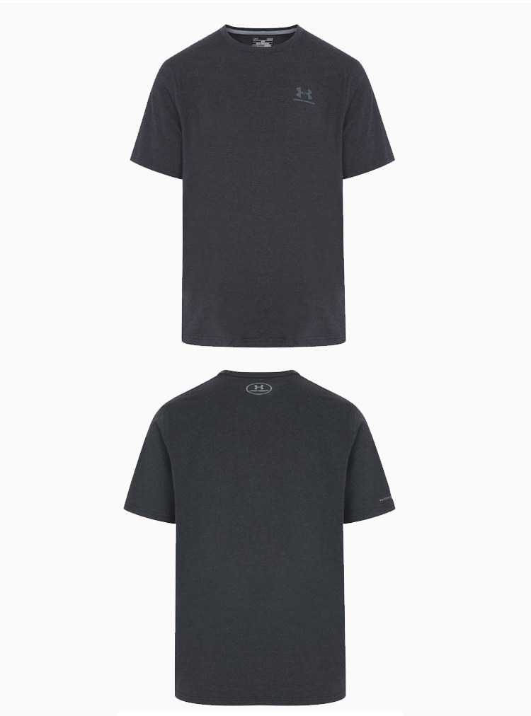 Theo Armour2019 Một chiếc áo sơ mi nam tay ngắn của Dema tay áo thoáng khí thể thao thông thường Áo thun 1257616 - Áo phông thể thao áo tank top gym nữ