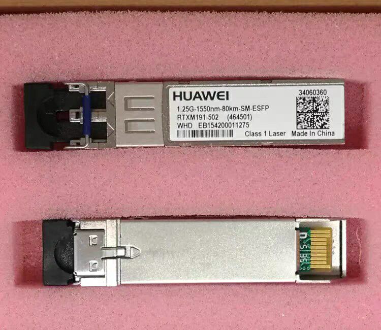 Huawei 1 25G-1550nm-80km single mode one thousand trillion light module SFP-LH80KM 34060360