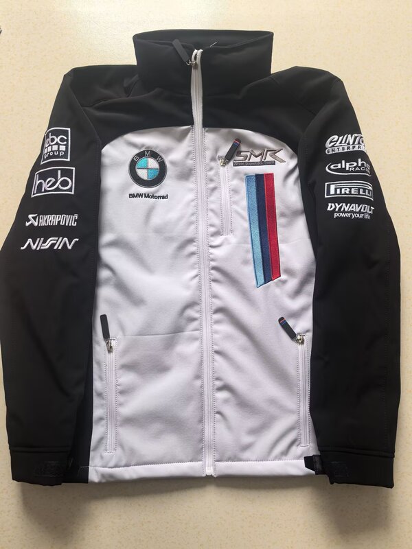 Bmw Factory Team Cycling Jersey Softshell Jacket Waterproof Windproof Motorcycle Riding Jacket Bmw Factory Team Cycling Jersey Softshell Jacket Waterproof Windproof Motorcycle Riding Jacket