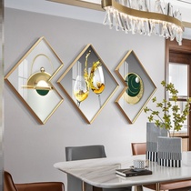 Restaurant background wall hanging painting 2021 new hanging on the living room wall Decorative Painting Dining Room Upscale Mural Small Size