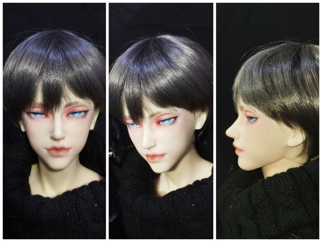 BJD Eva Head Tailor Made Computer Modeling Private Bookmaker Occasionally To Customize Star Head Modeling Homemade Doll