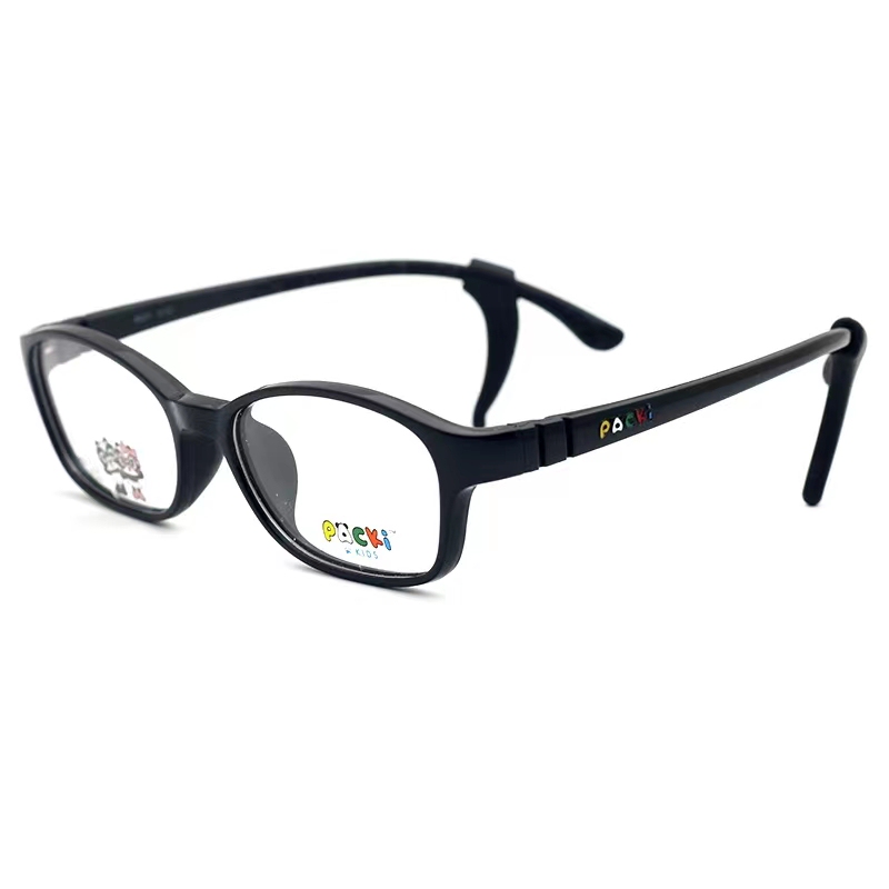 Packi Packi Ultra-Light Kidsren's Glasses Frame for Male and Female Students Silicone Frame for Kidsren with Myopia and Farsightedness 8827