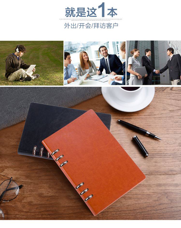 Ежедневник a6 pu leather notebook binder folder planner personal budget OTHER