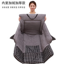 Electric vehicle windshield is winter electric motorcycle cold-proof and warm thickening and velvet waterproof battery car windshield