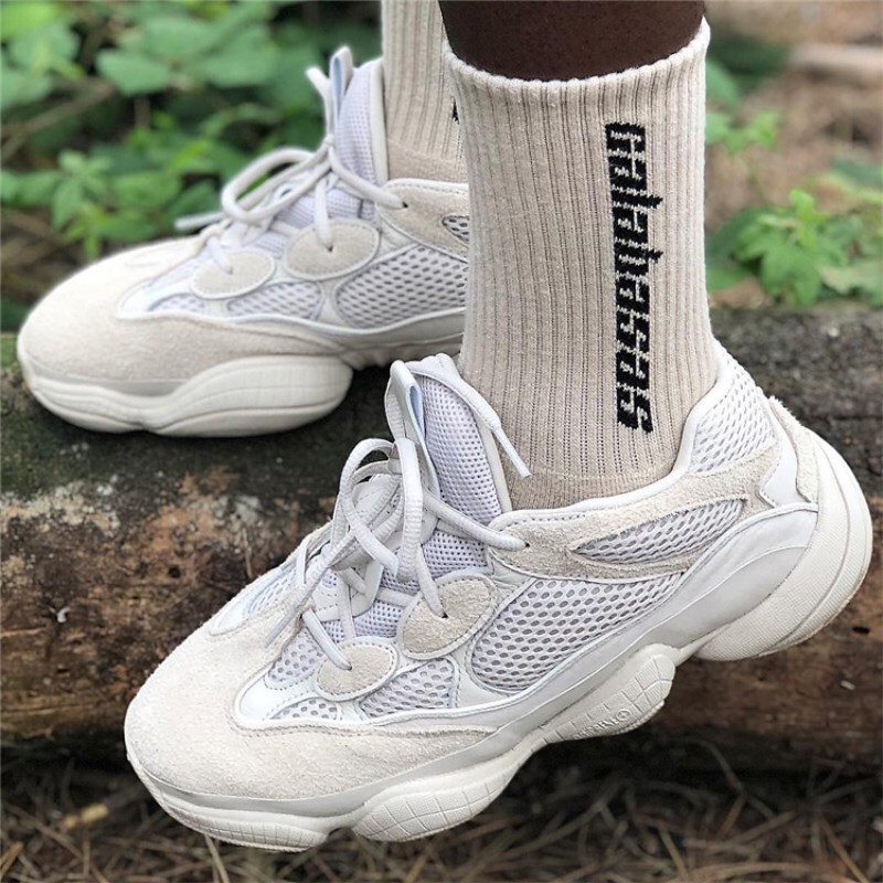 Calabasas Yeezy Season Kanye Same Style Three-Color High Street Pure Cotton Mid-Calf Socks Skateboard Socks