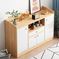 Floor-standing dining cabinet against the wall integrated simple integrated cabinet home kitchen living room storage cabinet tea cabinet storage cabinet