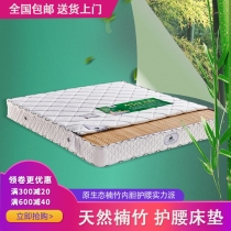 Haozhu multifunctional lumbar spine bamboo mattress anti-mite bamboo liner soft and hard dual-use 1 5 meters 1 8m customized