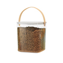Cat food storage bucket dog food pet food snack sealed can moisture-proof bucket storage cat food storage storage box