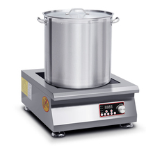 Chi Neng commercial electric frying stove 380V kitchen stir-fry high power 5000W timing induction cooker Commercial electromagnetic stove