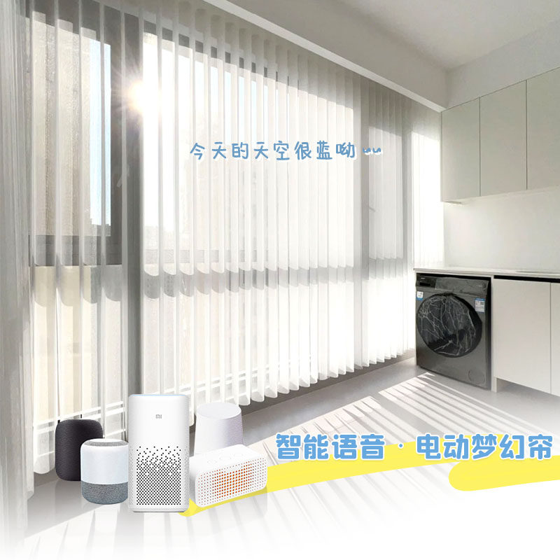 Le Room Dream Curtain Little Red Book Electric Curtain Track Offline with Voice-Controlled Xiaomi Tmall Cat