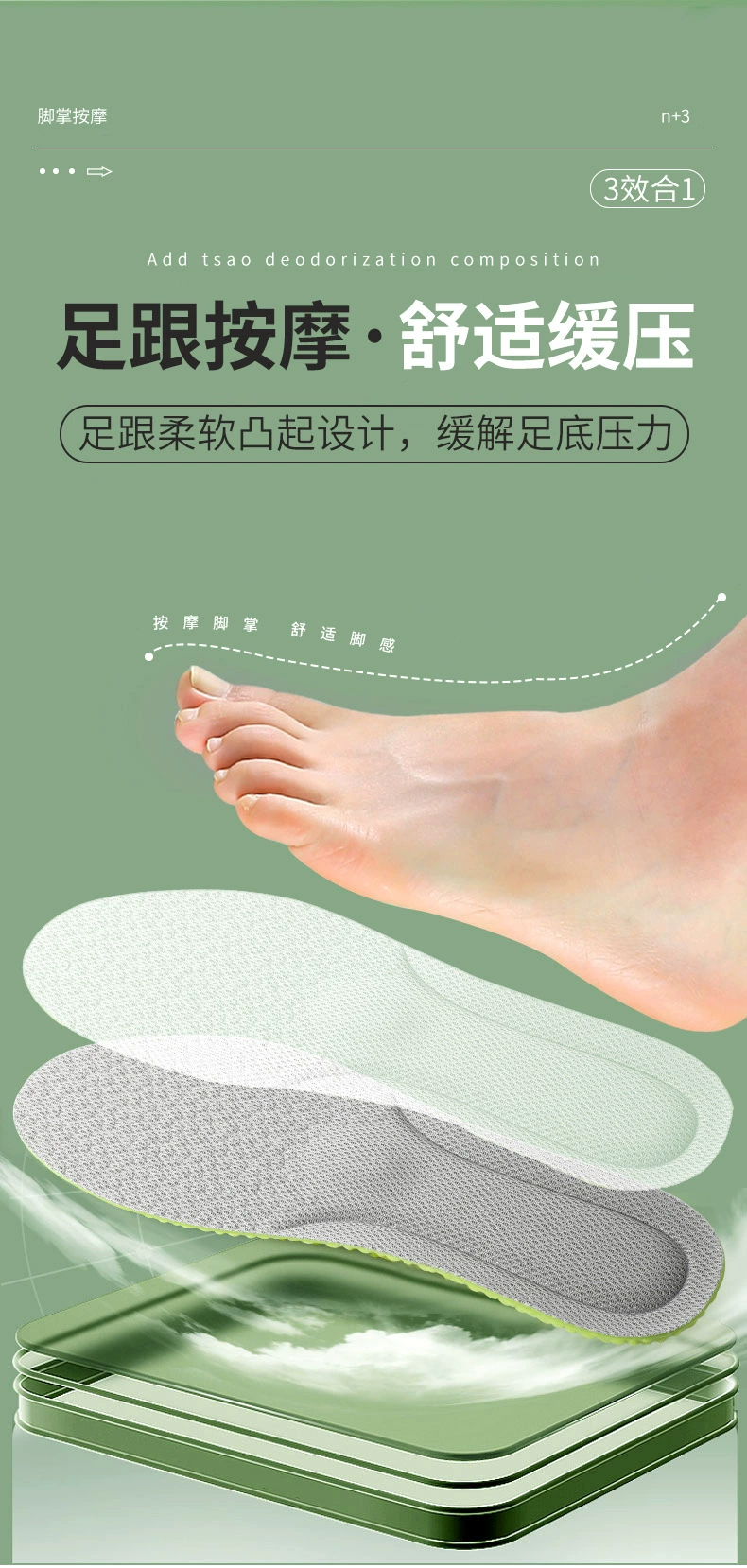 Labor protection shoes to prevent tiredness after working for a long time, prevent foot pain, super soft insoles for men, military training and sports, special soft soles for women on guard duty