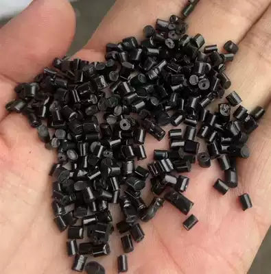 Reproduction particles black high gloss Abs impact 13 factory direct sales