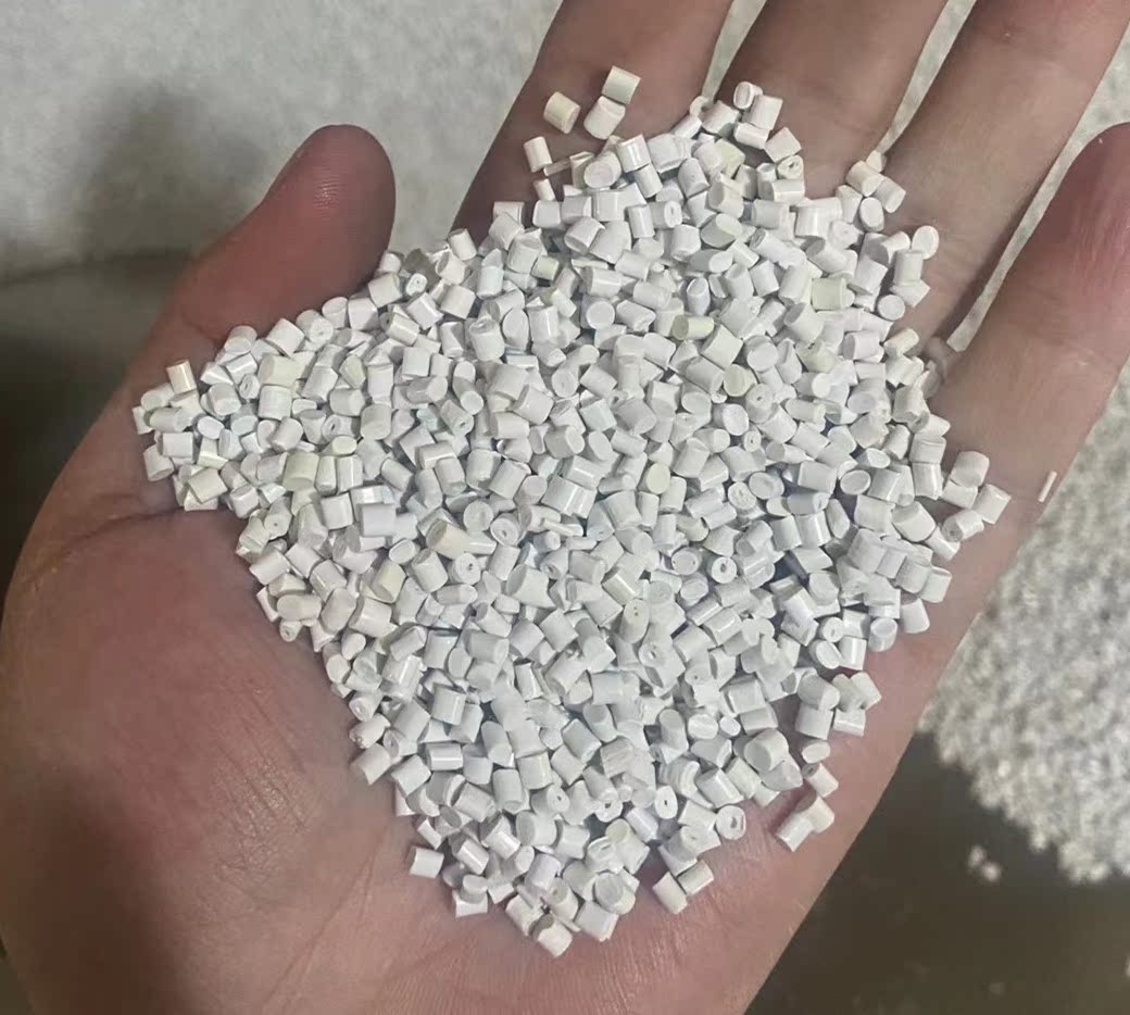 Recycled particles of titanium dioxide abs impact 20 whiteness 90 no black spots factory direct sales